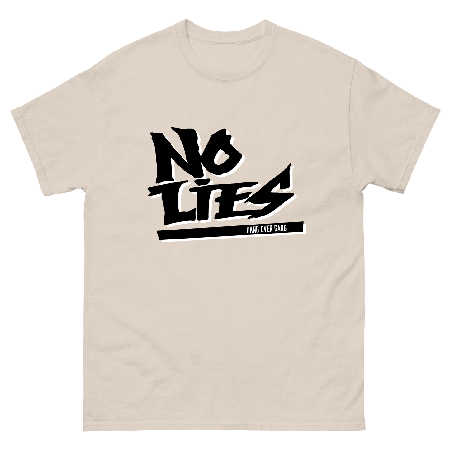 "No Lies" Cream T-Shirt