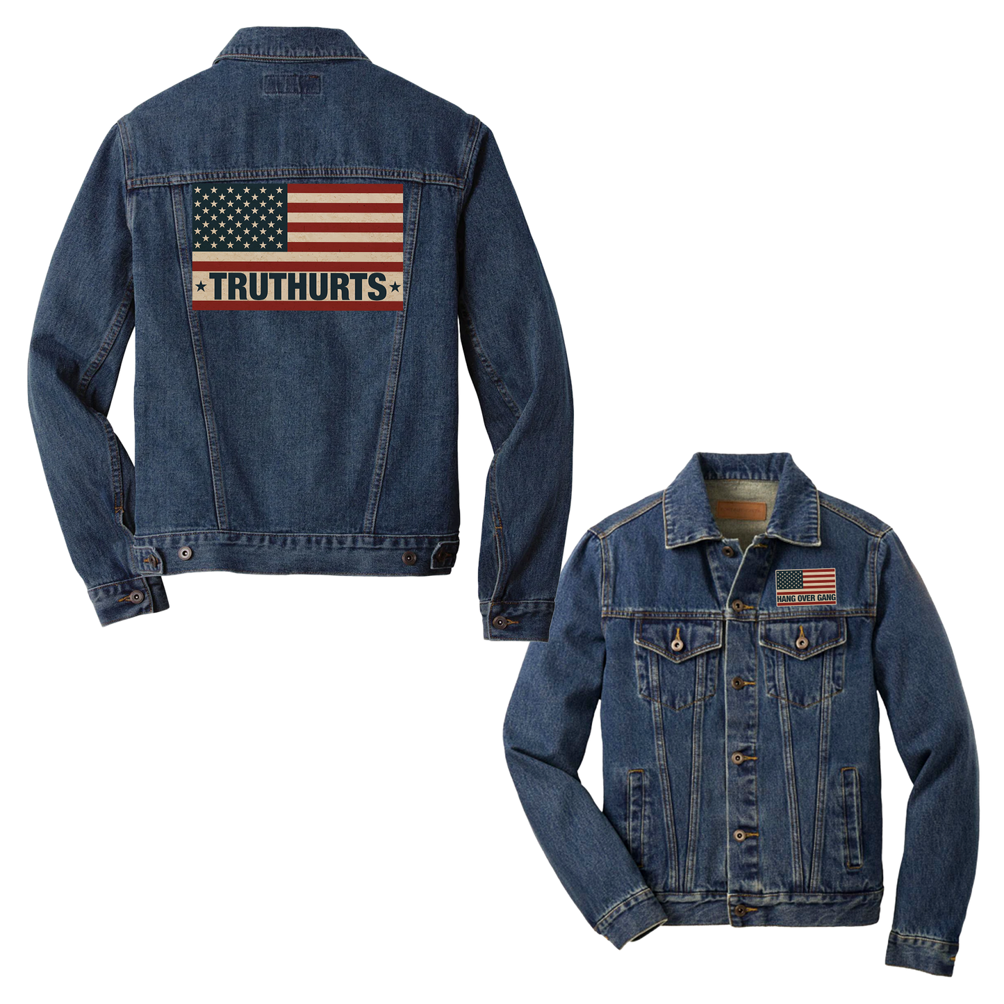 "Truthurts" Jean Jacket
