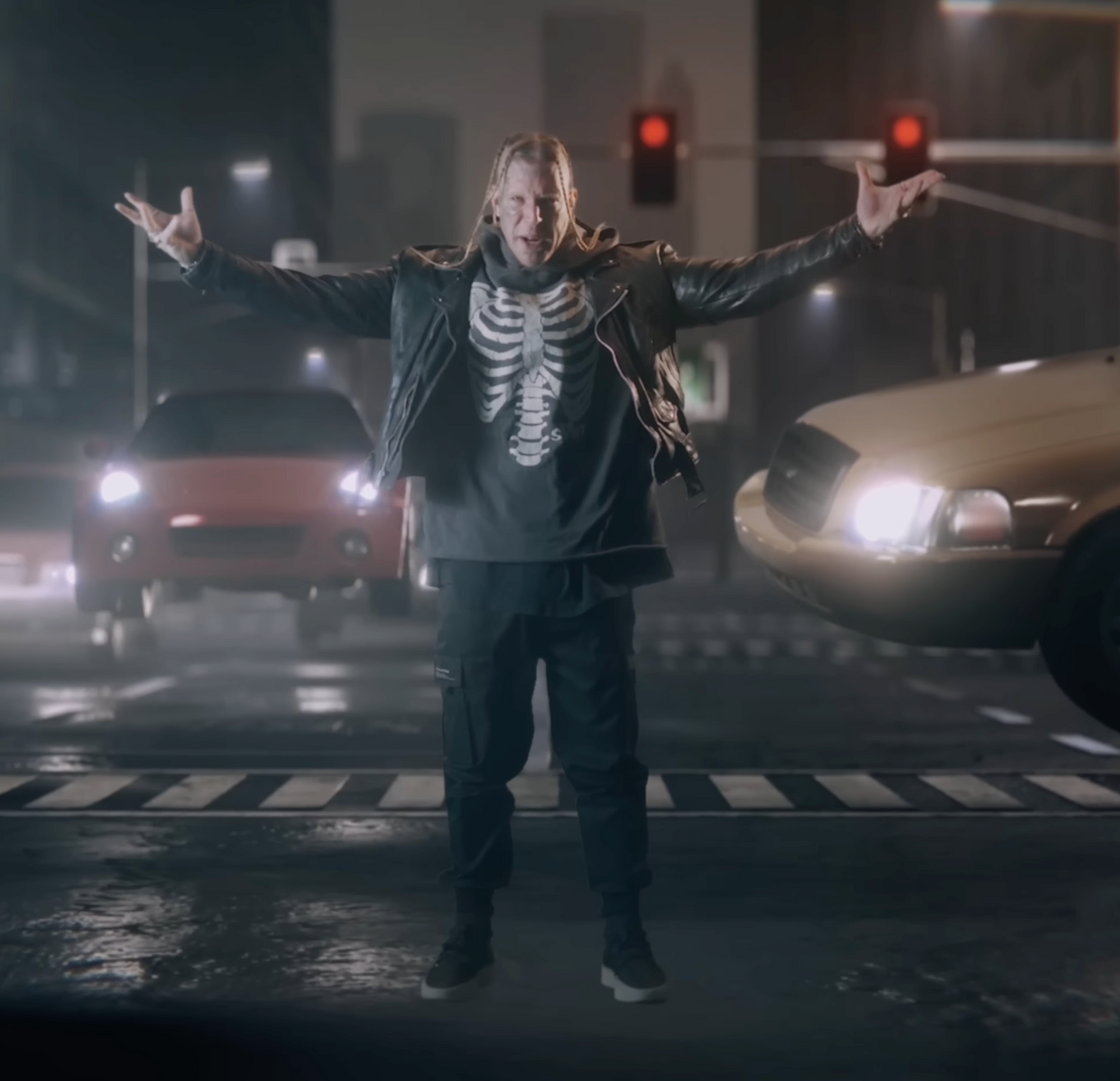 AUTOGRAPHED "God Mode" Skeleton Hoodie