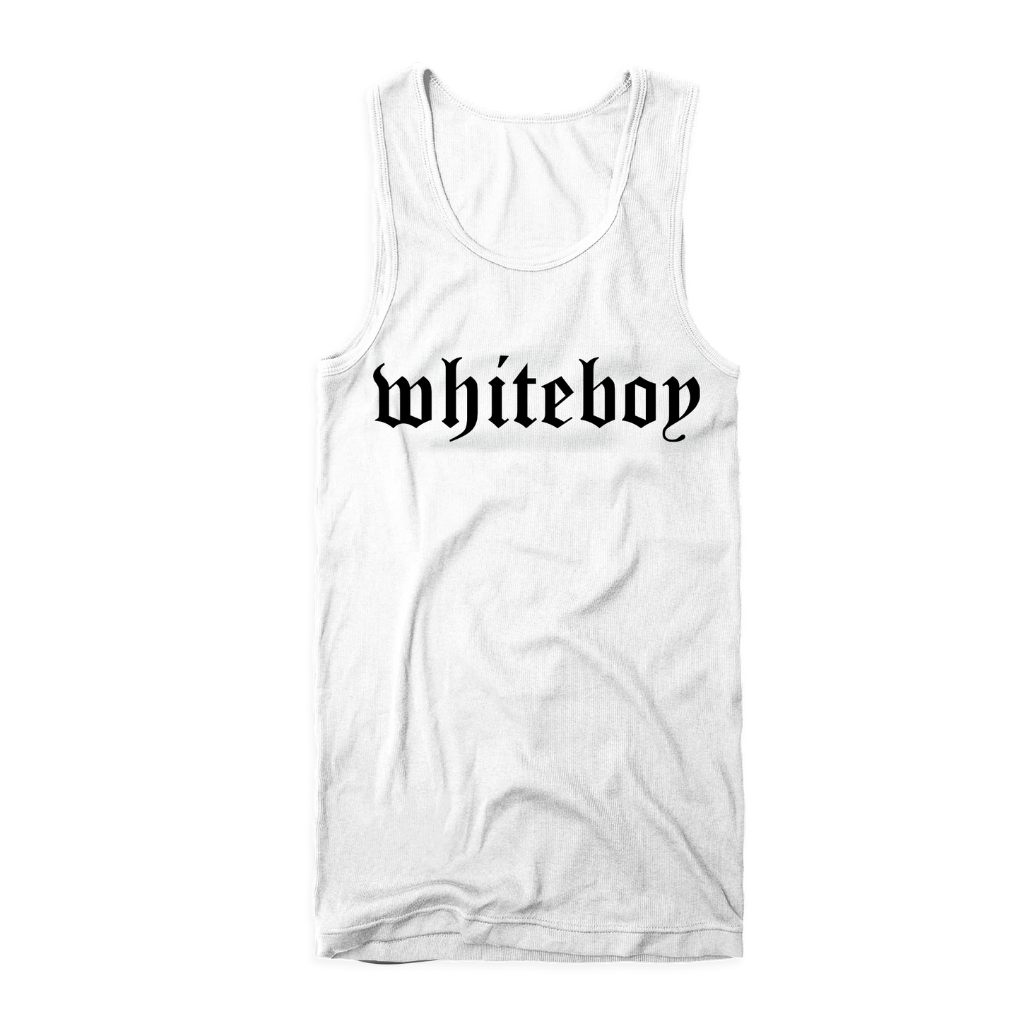 "Whiteboy" Classic Ribbed Tank