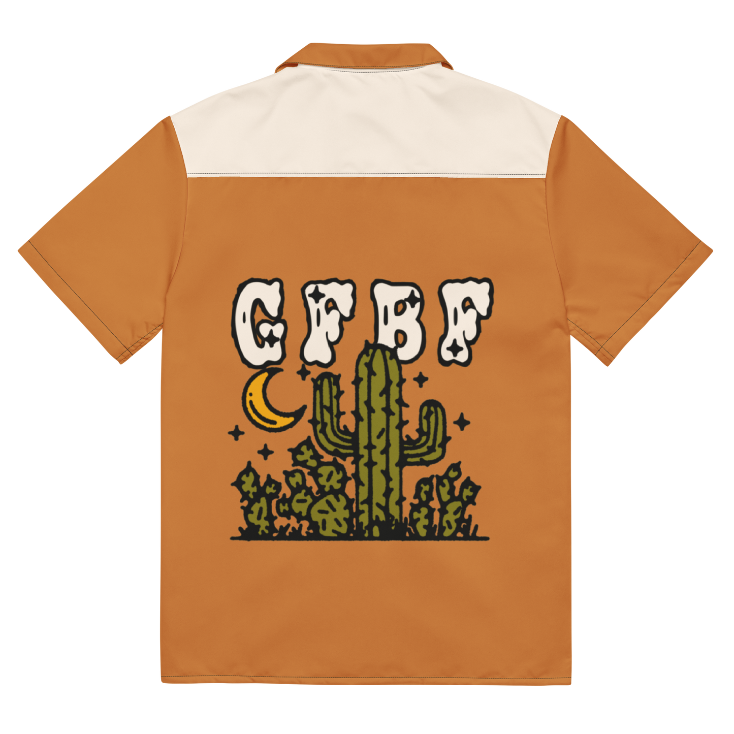 GFBF "Western Skull" Button Up T-Shirt