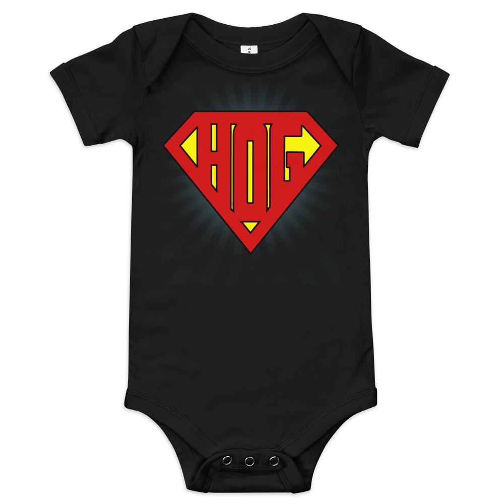 Baby "Super HOG" Onesie