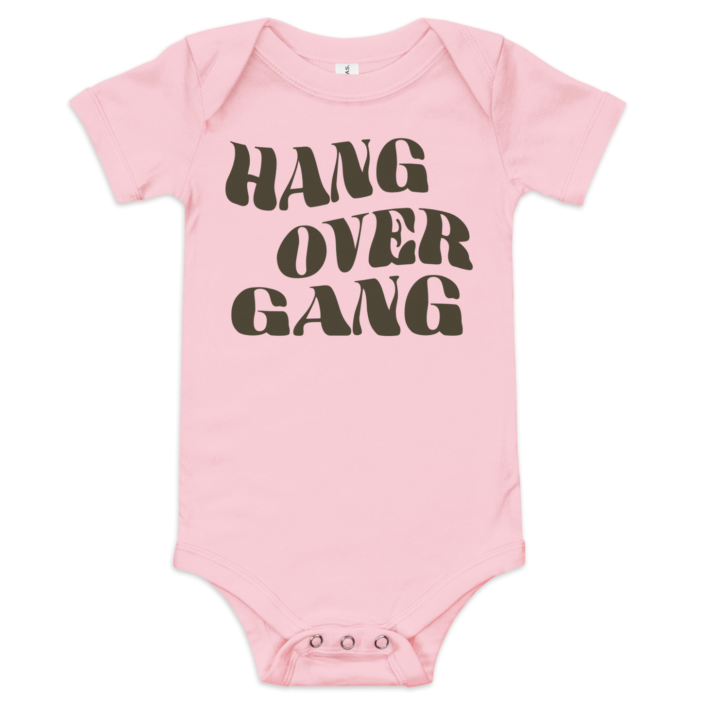 Baby "Wavy HOG" short sleeve one piece