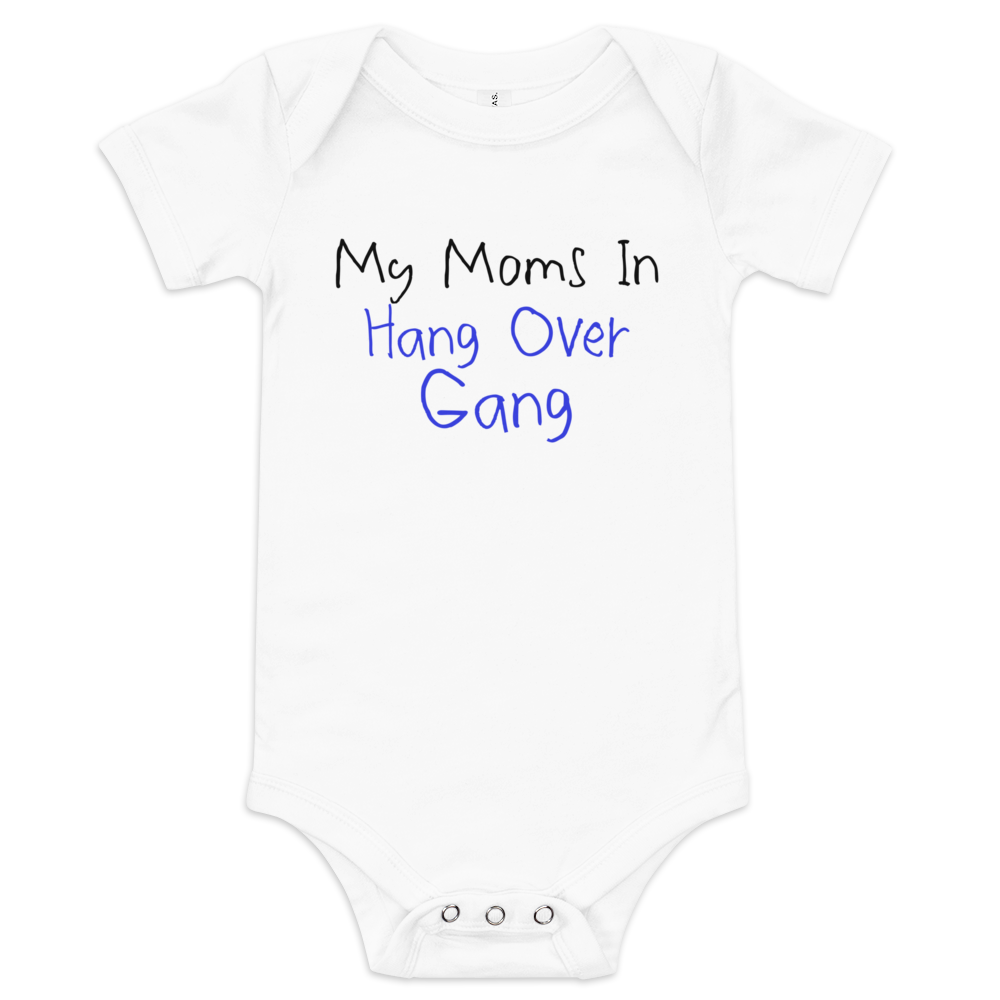 Baby "Moms in HOG" Onesie