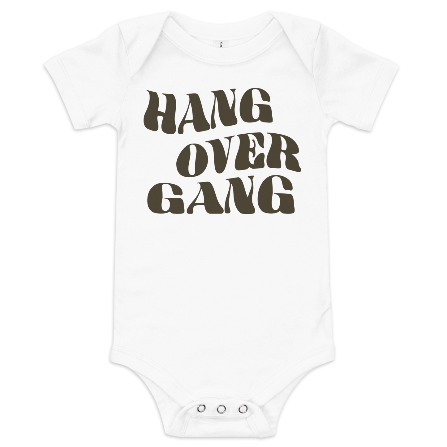 Baby "Wavy HOG" short sleeve one piece