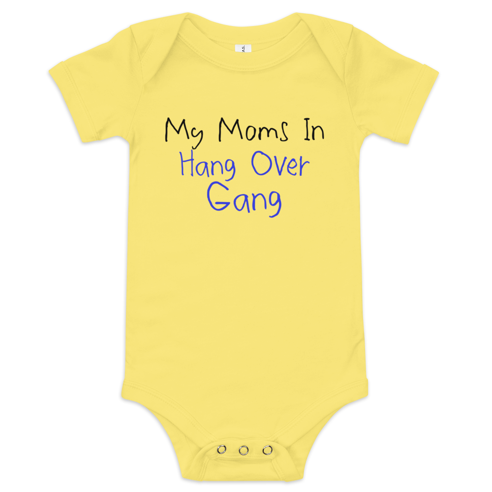 Baby "Moms in HOG" Onesie