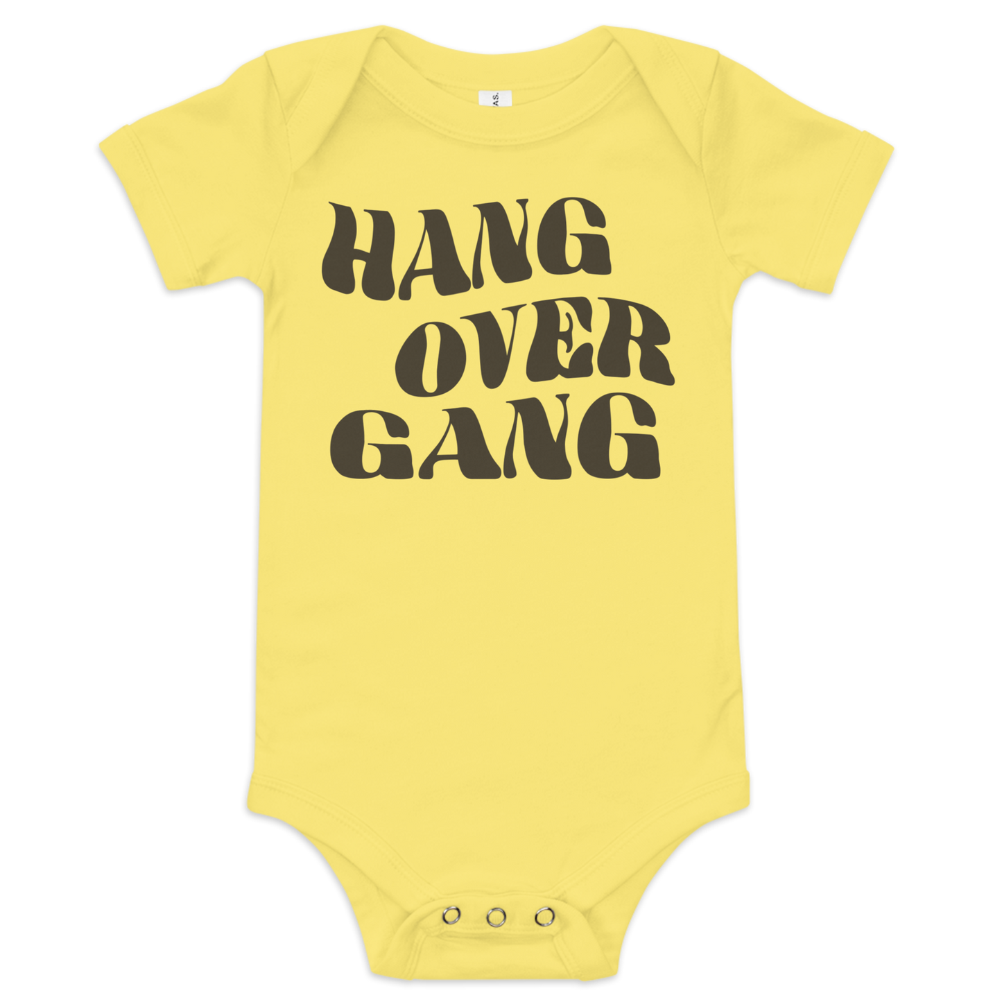 Baby "Wavy HOG" short sleeve one piece