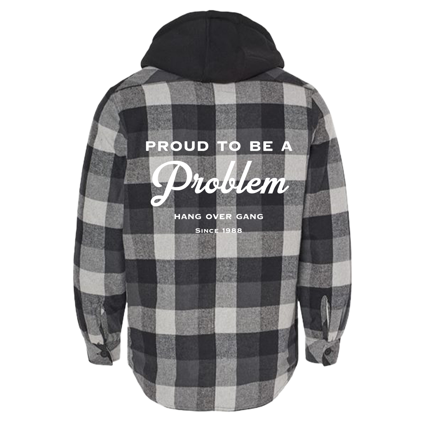"Work In Progress" Flannel Jacket