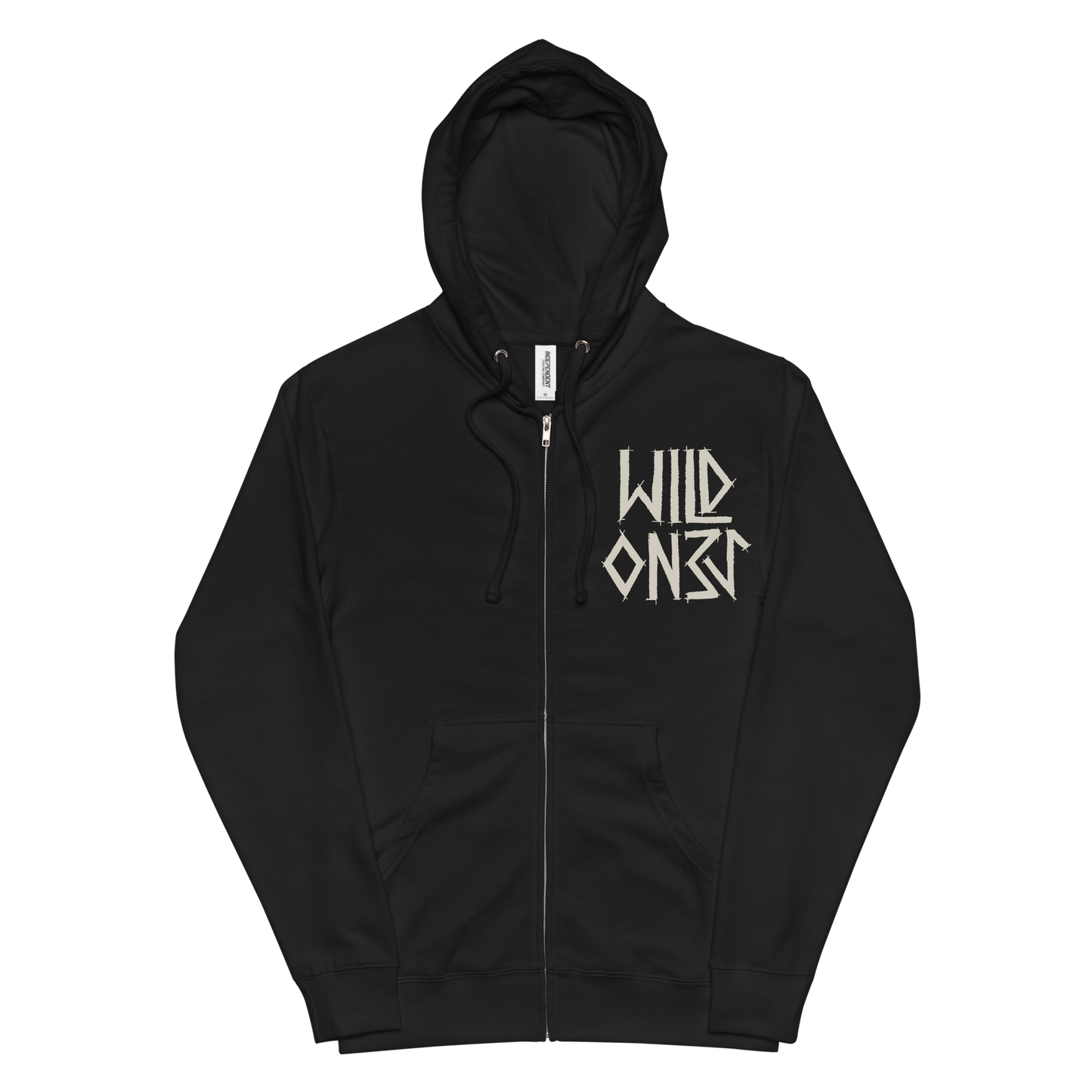 "Tom And Nova" Skeleton Zip-up Hoodie