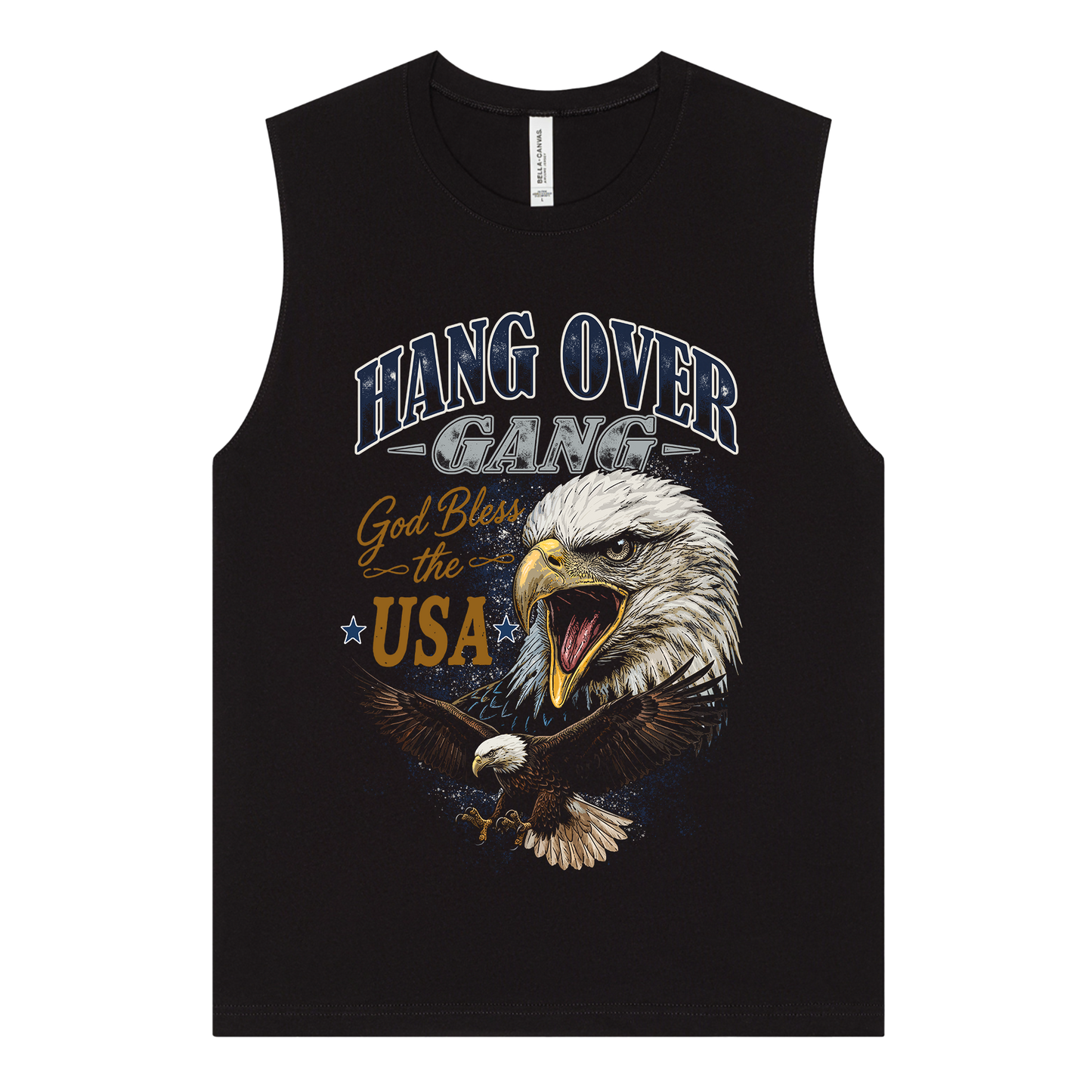 "God Bless The USA" Sleeveless Shirt