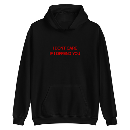 "I Dont Care" Hoodie