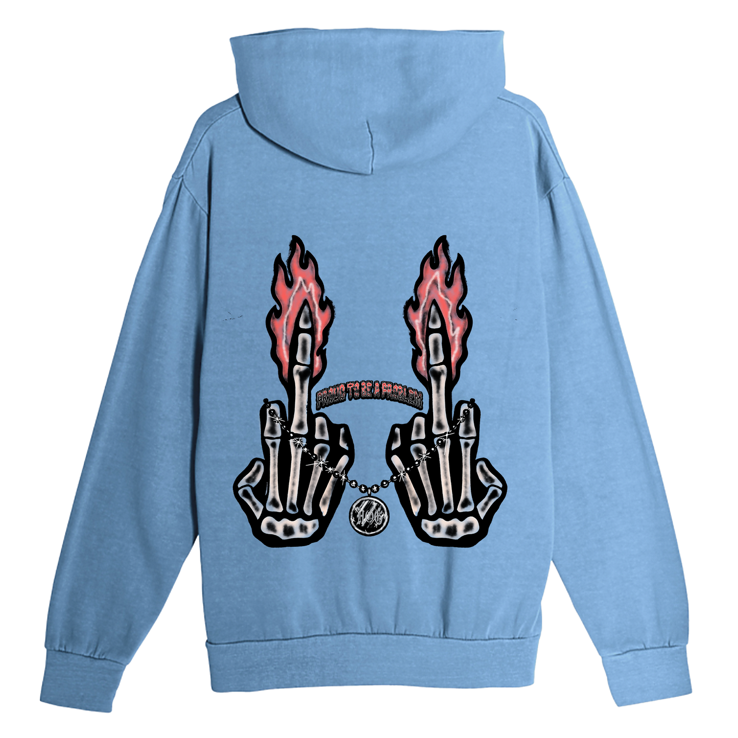 "Middle Finger" Punk Hoodie
