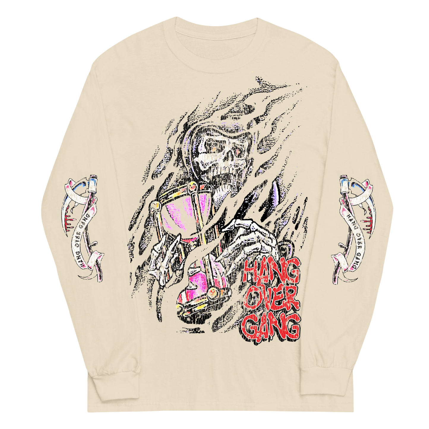 HOG "Grim Reaper" Long sleeve Shirt