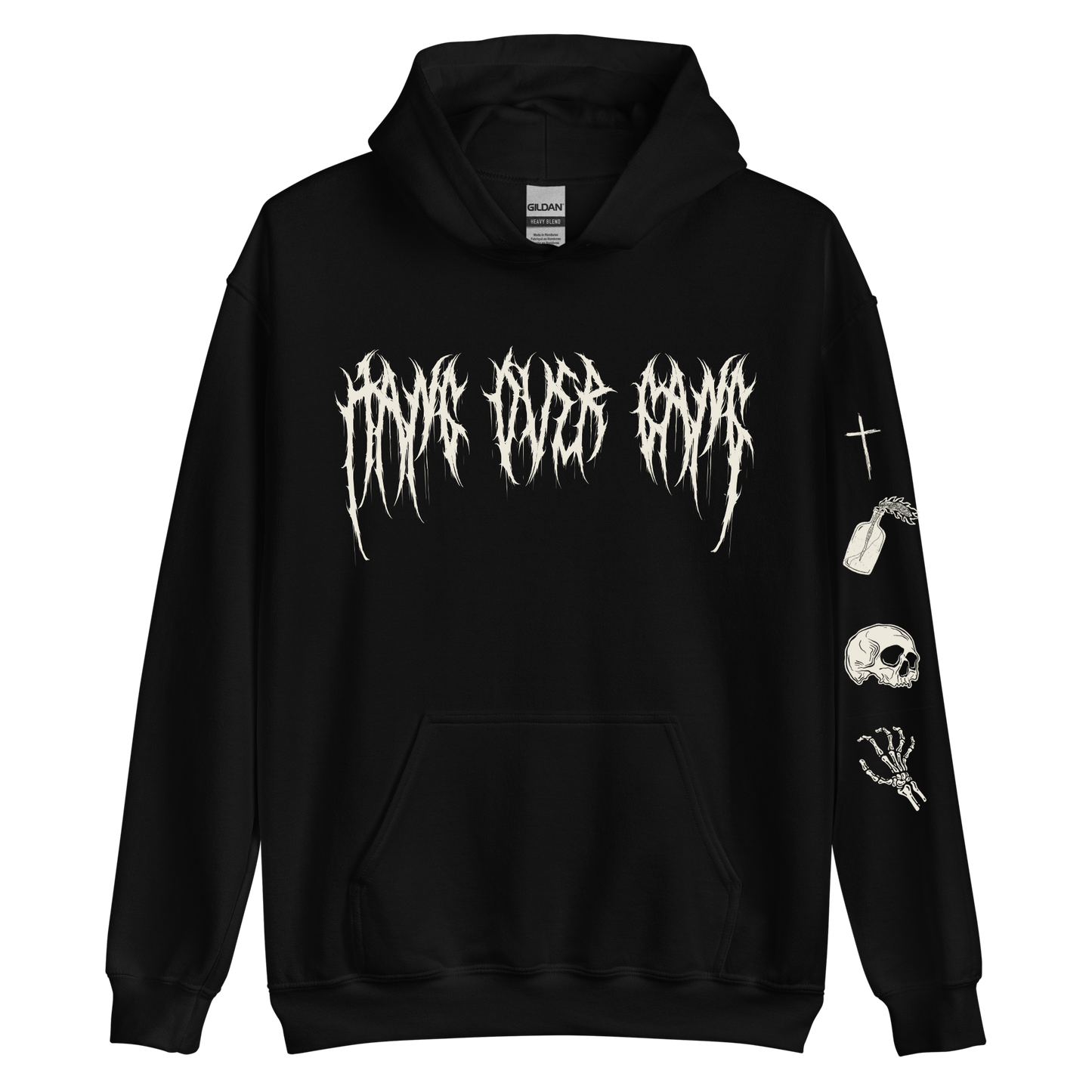 "Patchwork" Metal Hoodie