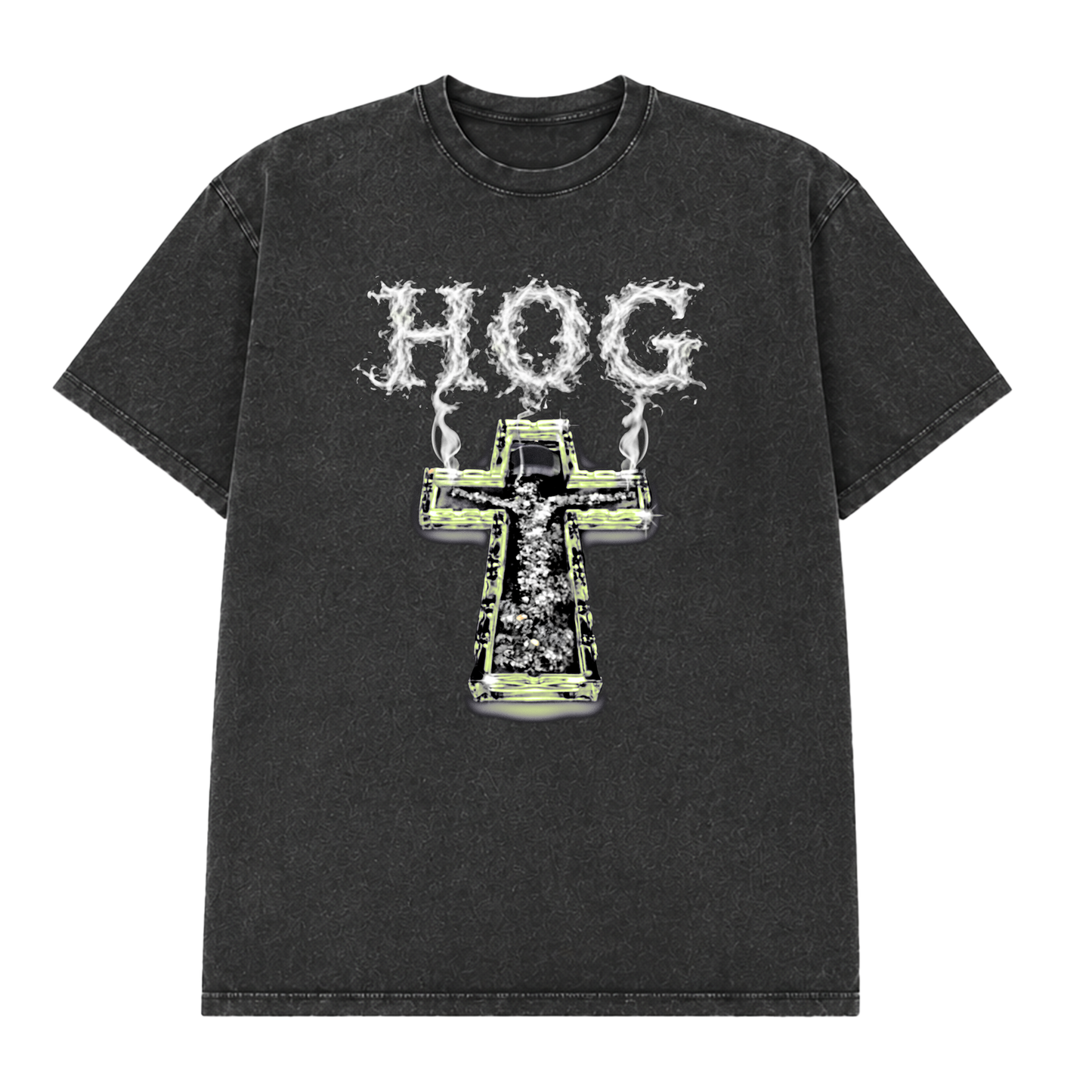 "HOG" Smoke T-Shirt