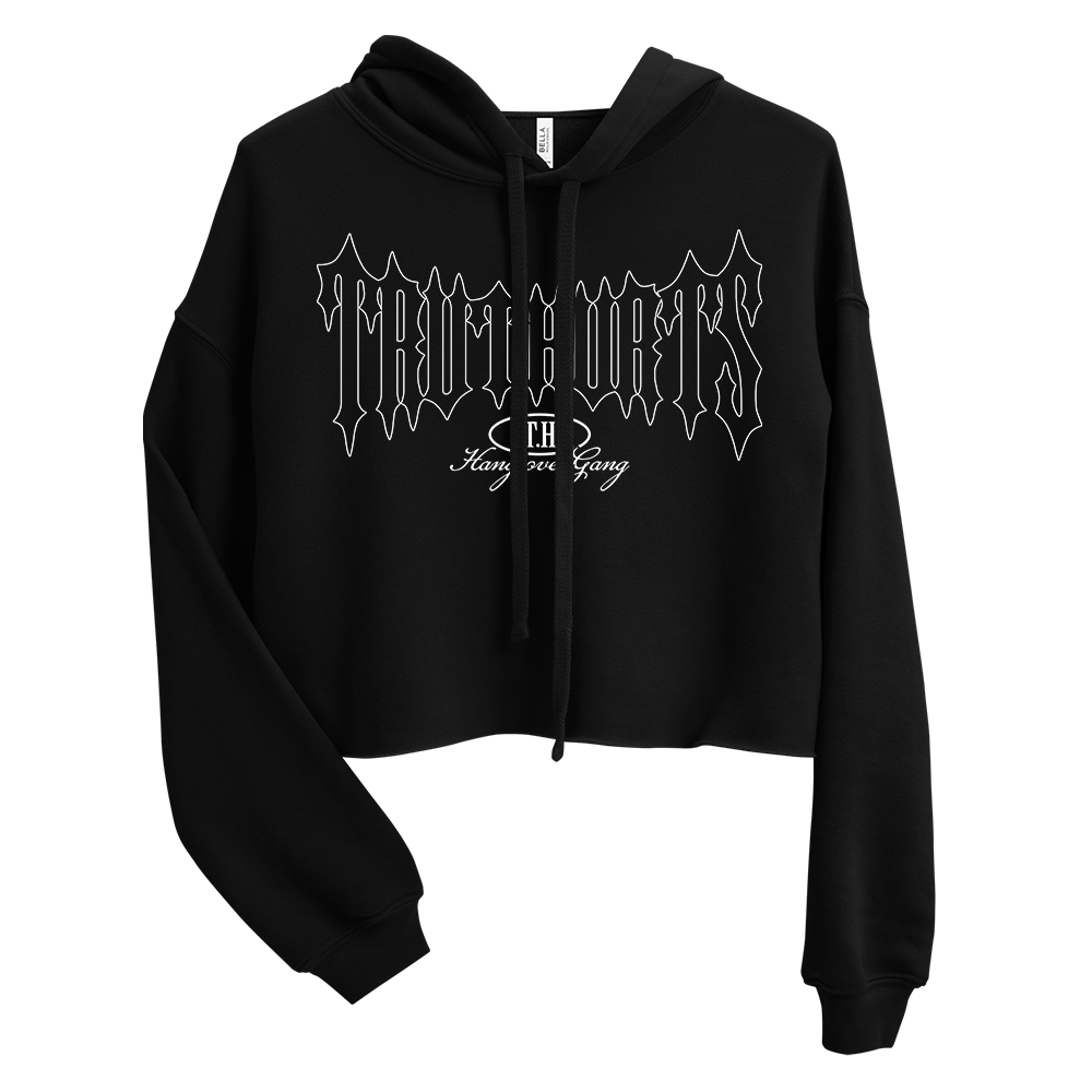 Womens "T.H" Crop Hoodie
