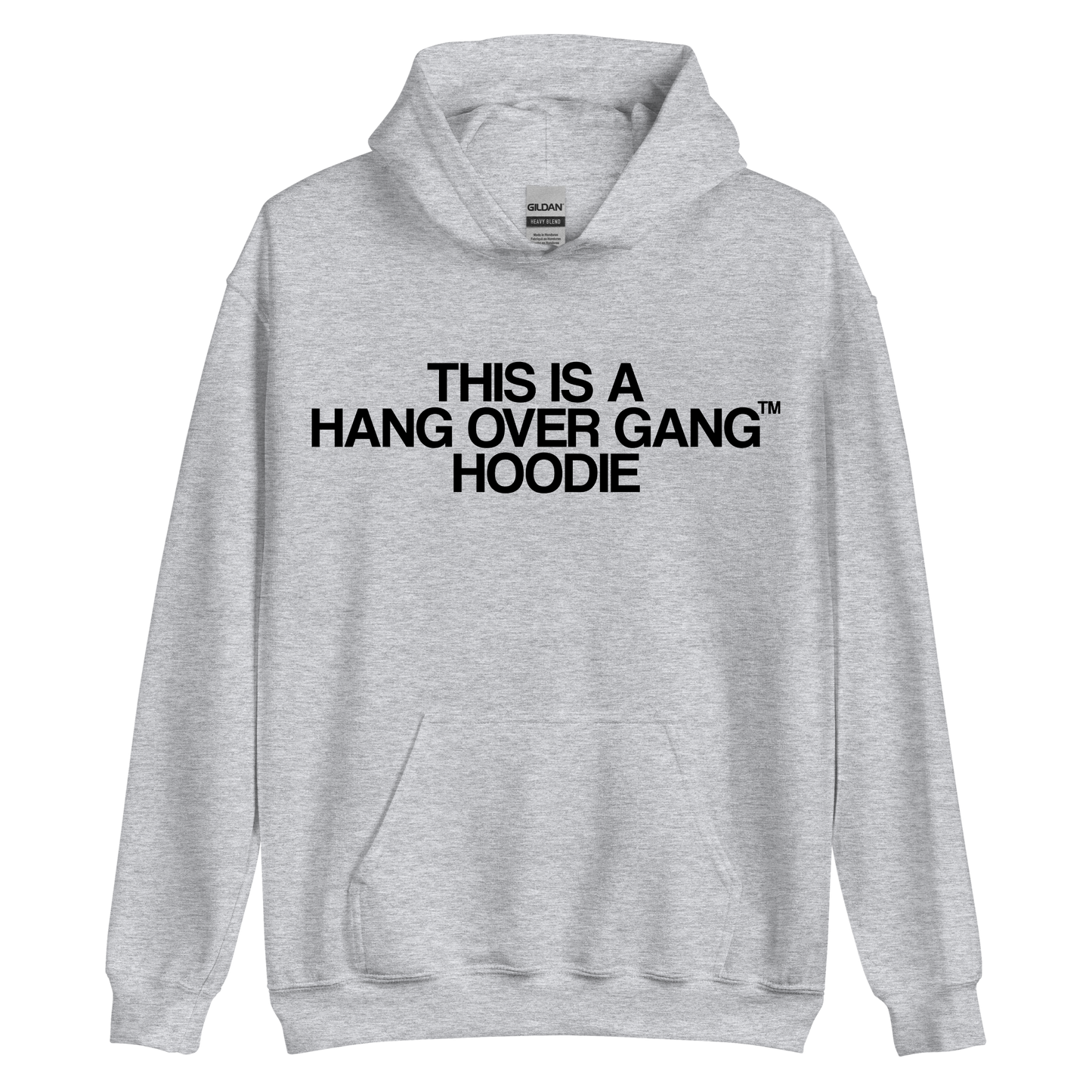 This is a "Hang Over Gang" Hoodie