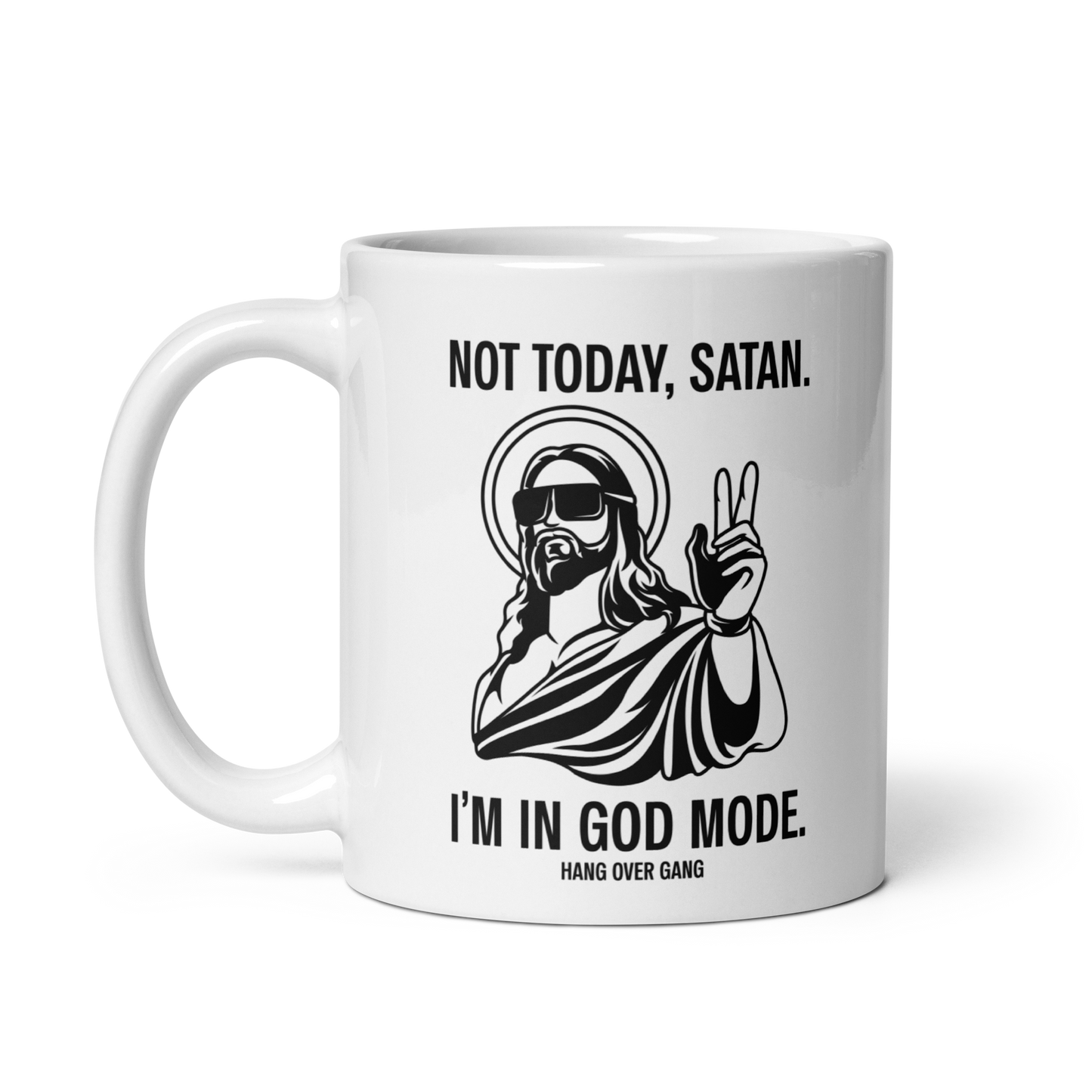 "Not Today, Satan" Mug