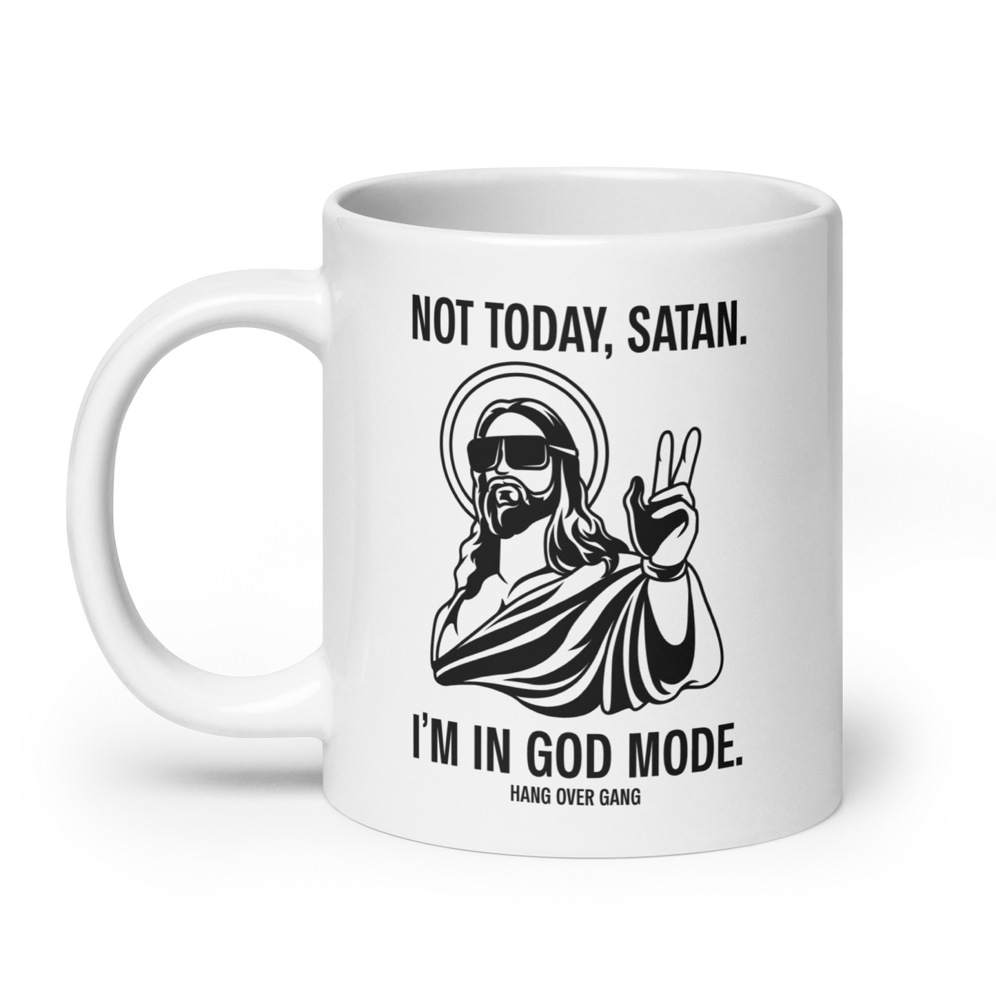 "Not Today, Satan" Mug