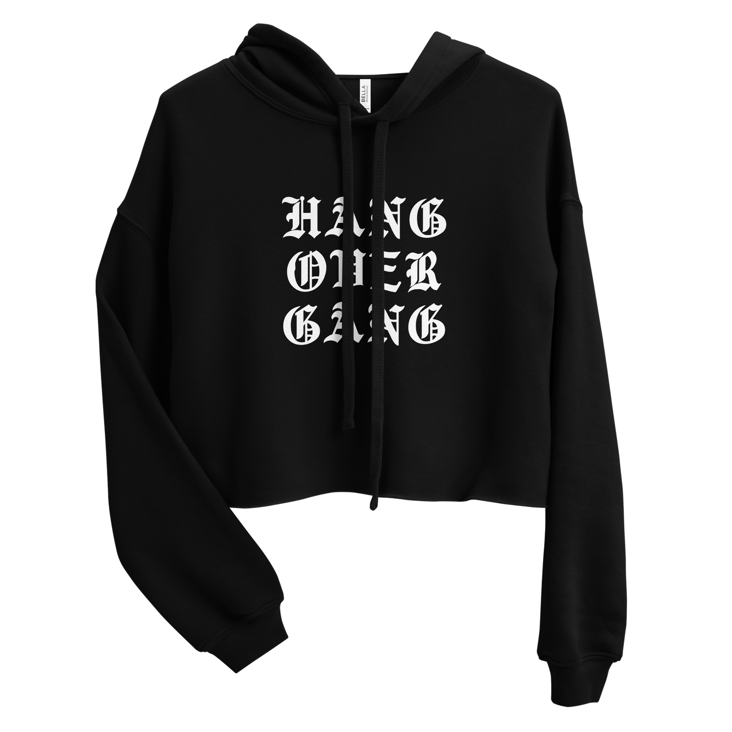 Womens "Classic HOG" Crop Hoodie