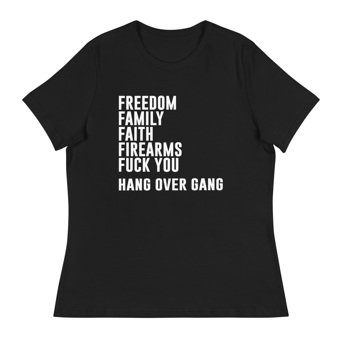 Womens "Five F's" T-Shirt
