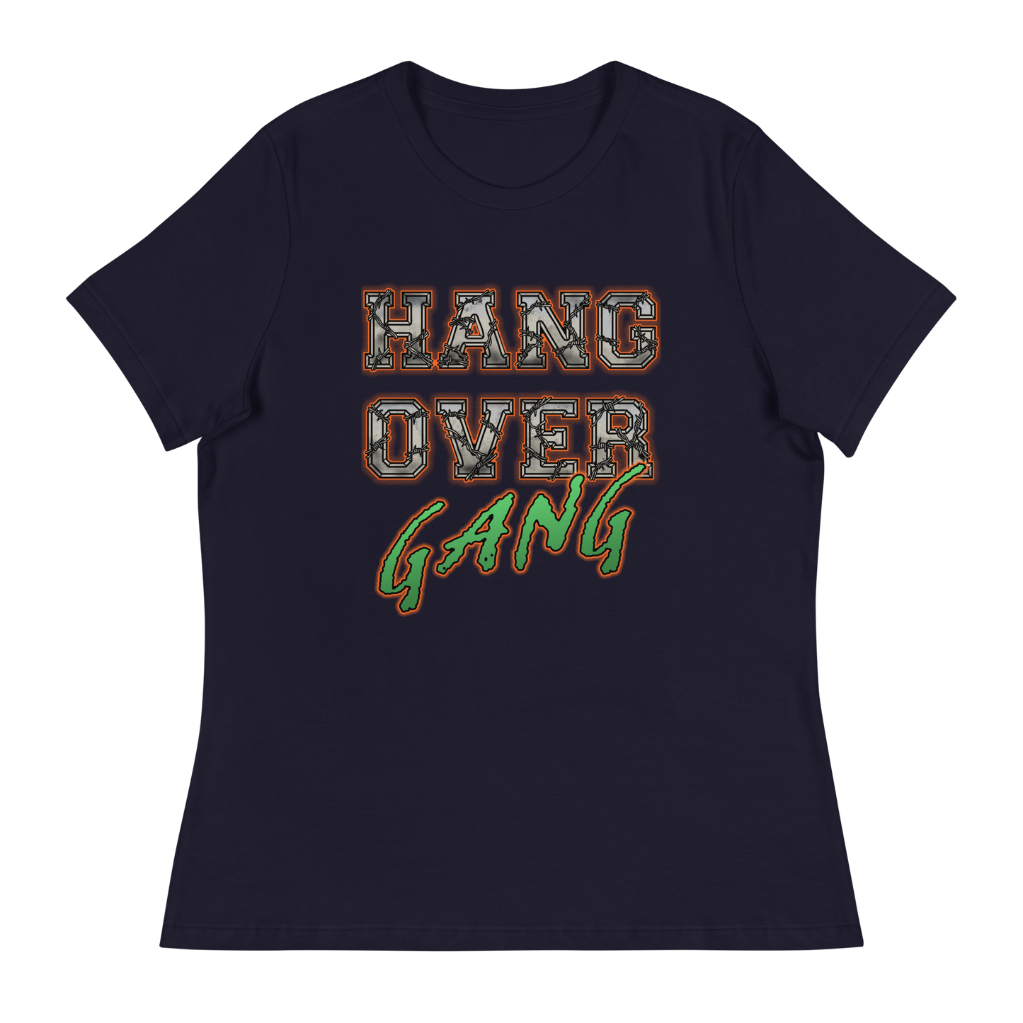 Womens "Hang Over Gang" Relaxed Shirt