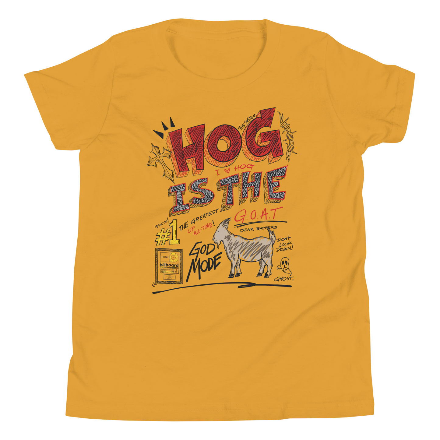 Youth "HOG is the G.O.A.T" T-Shirt