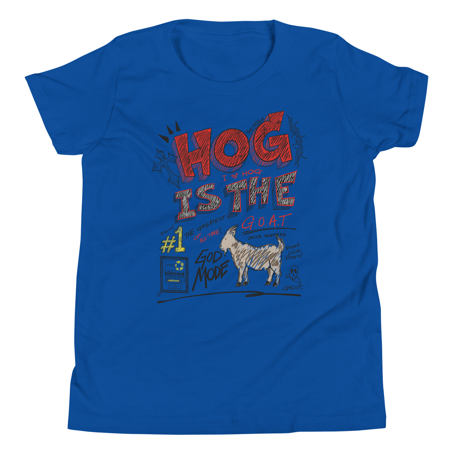 Youth "HOG is the G.O.A.T" T-Shirt