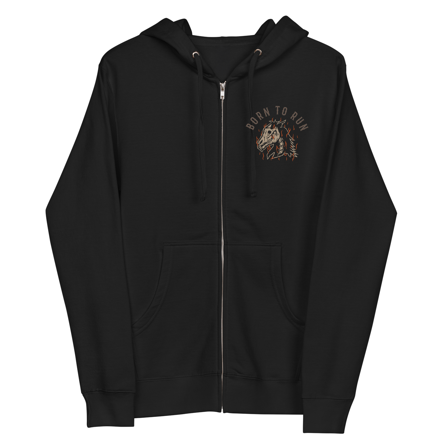 "Born To Run" Zip-up Hoodie