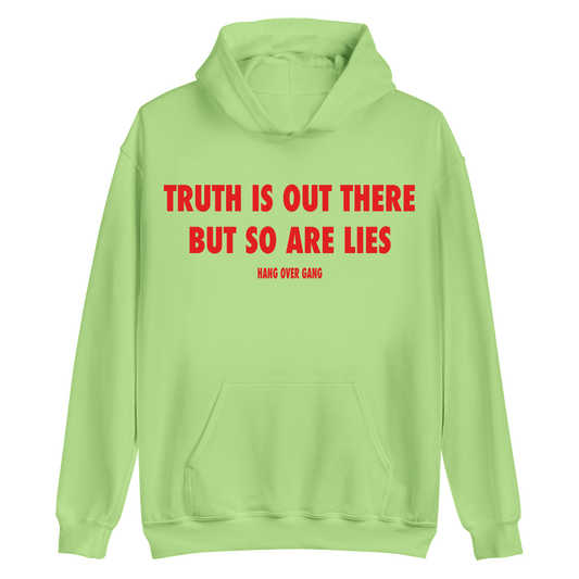 EOTW "Truth is out there" Lime Hoodie