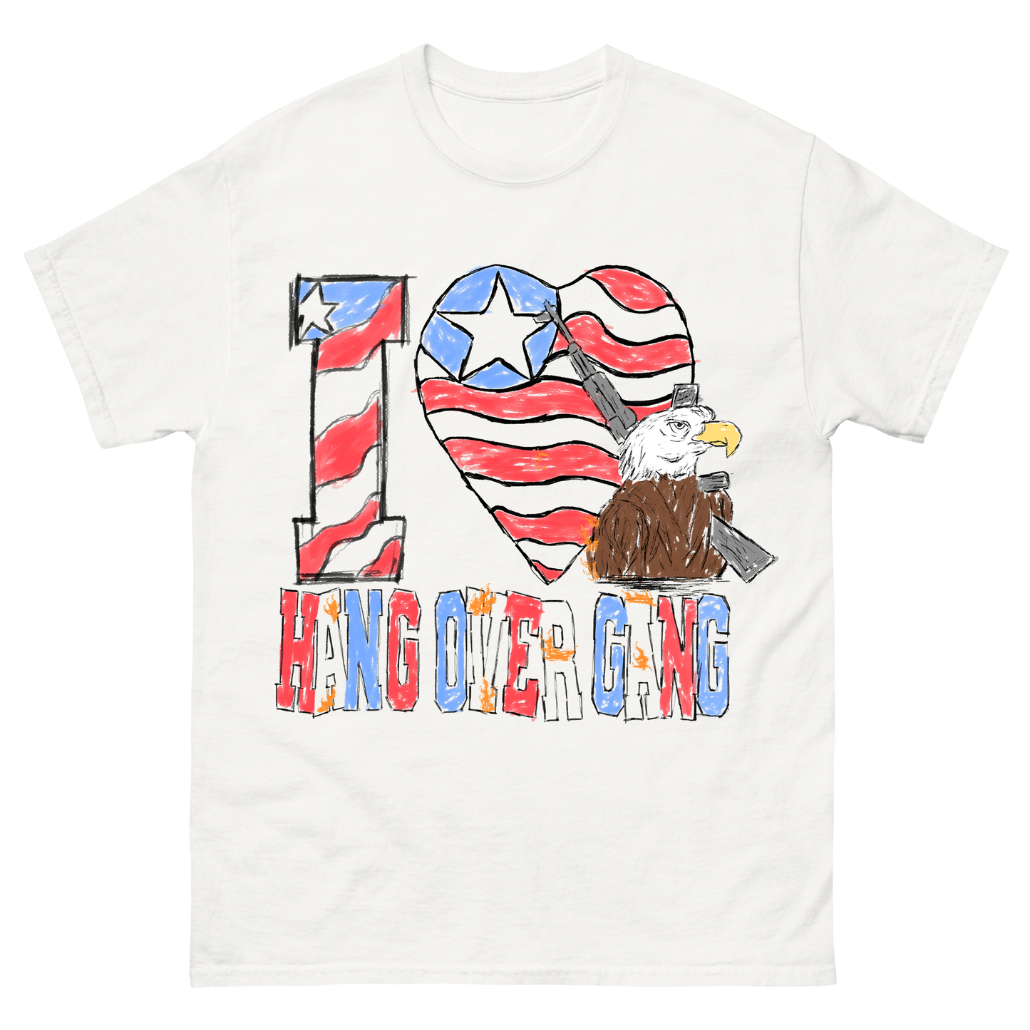 "I Love Hang Over Gang" T-Shirt