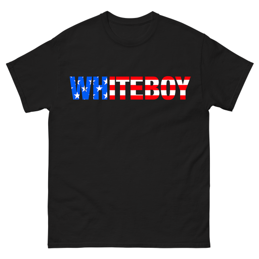 "Red, White & Blue Whiteboy" T-Shirt