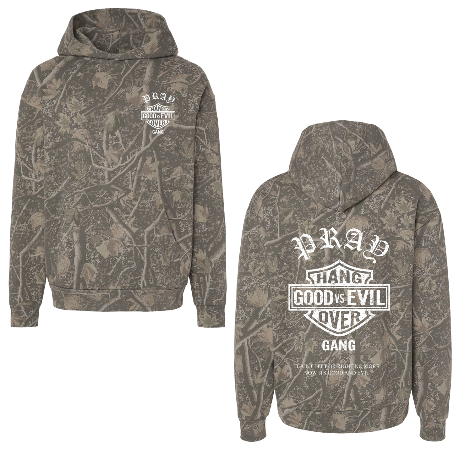"Good VS Evil" CAMO hoodie