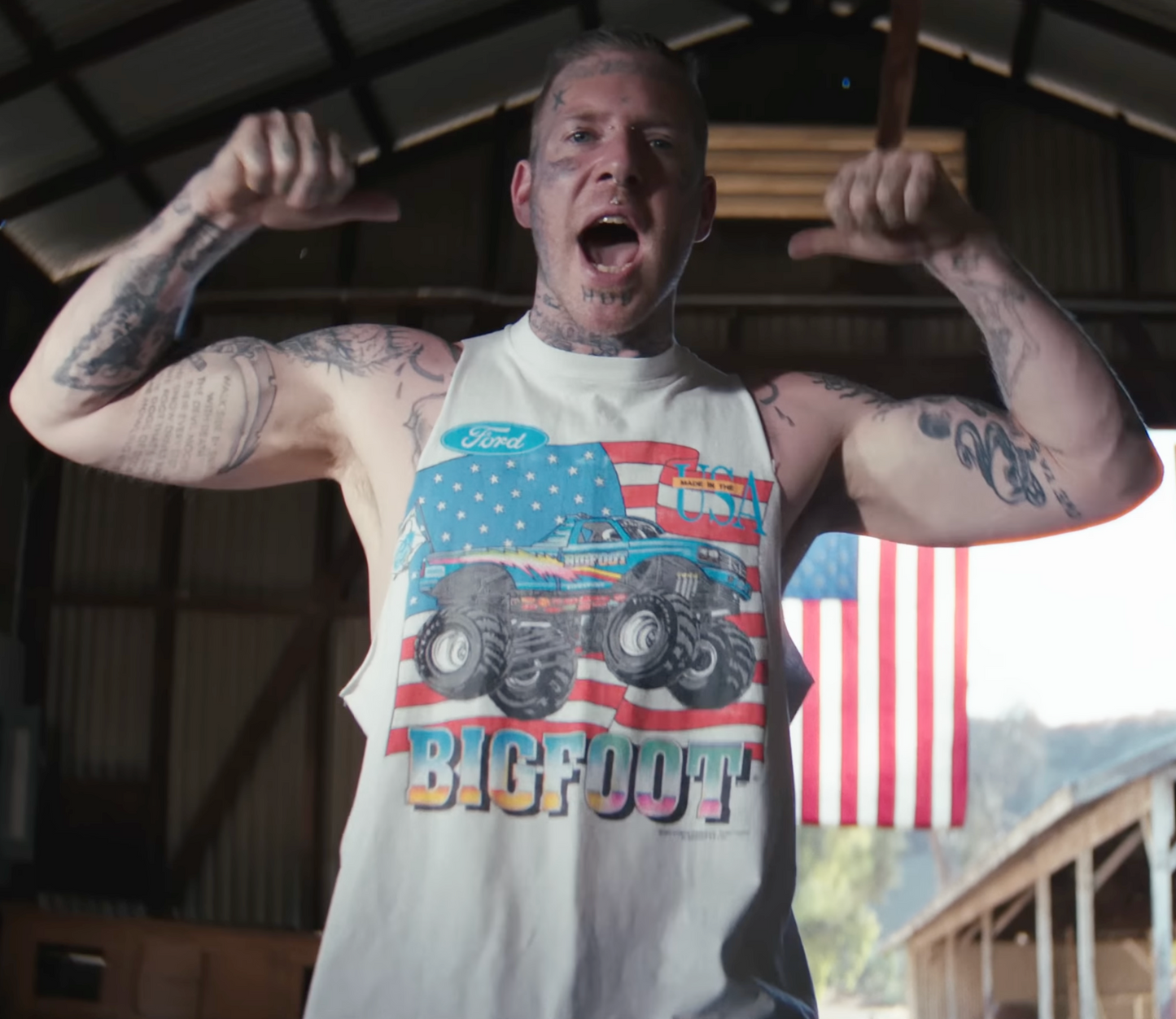 AUTOGRAPHED "Goodbye Joe" Monster Truck T-Shirt