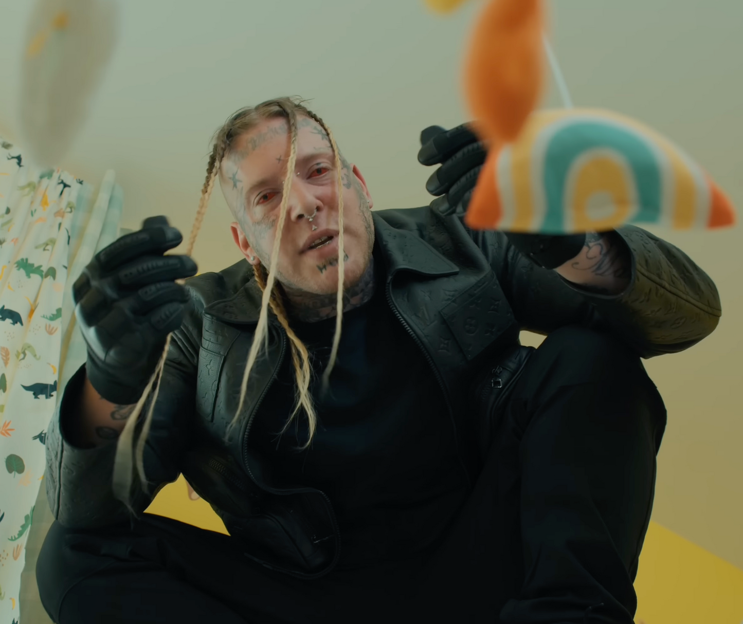 AUTOGRAPHED "The System" Louis Vuitton Leather Jacket