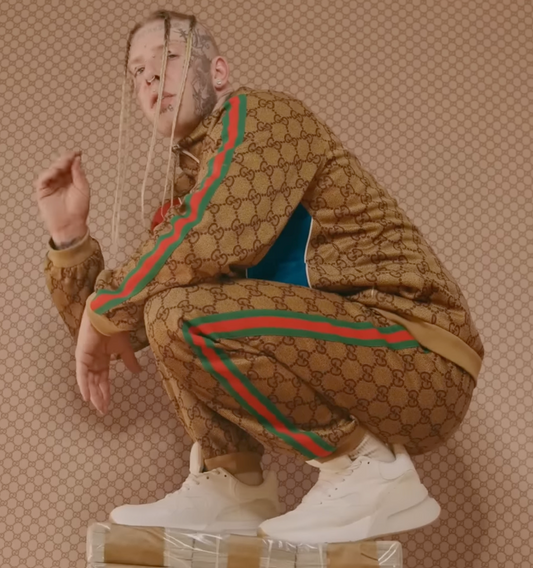 AUTOGRAPHED "No Lives Matter" Gucci Tracksuit