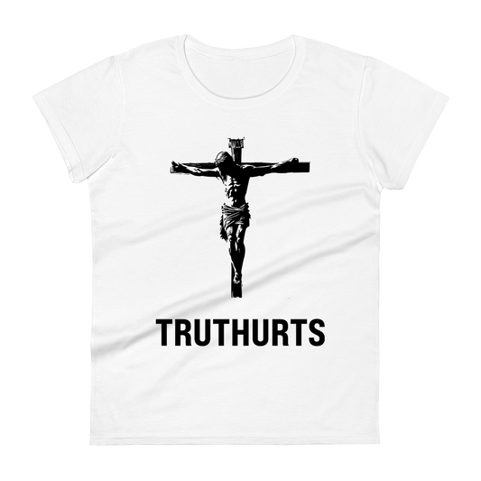 "Truthurts" Cross  Womens T-Shirt