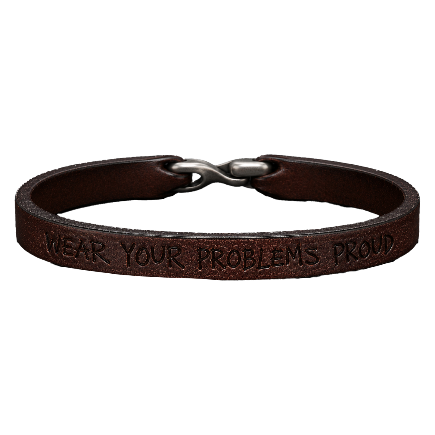 "Proud To Be A Problem" Leather Bracelet