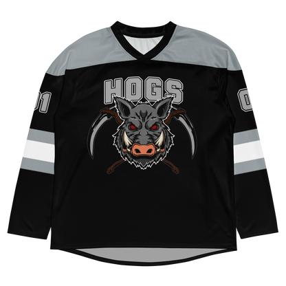 "HOGS" Hockey Jersey