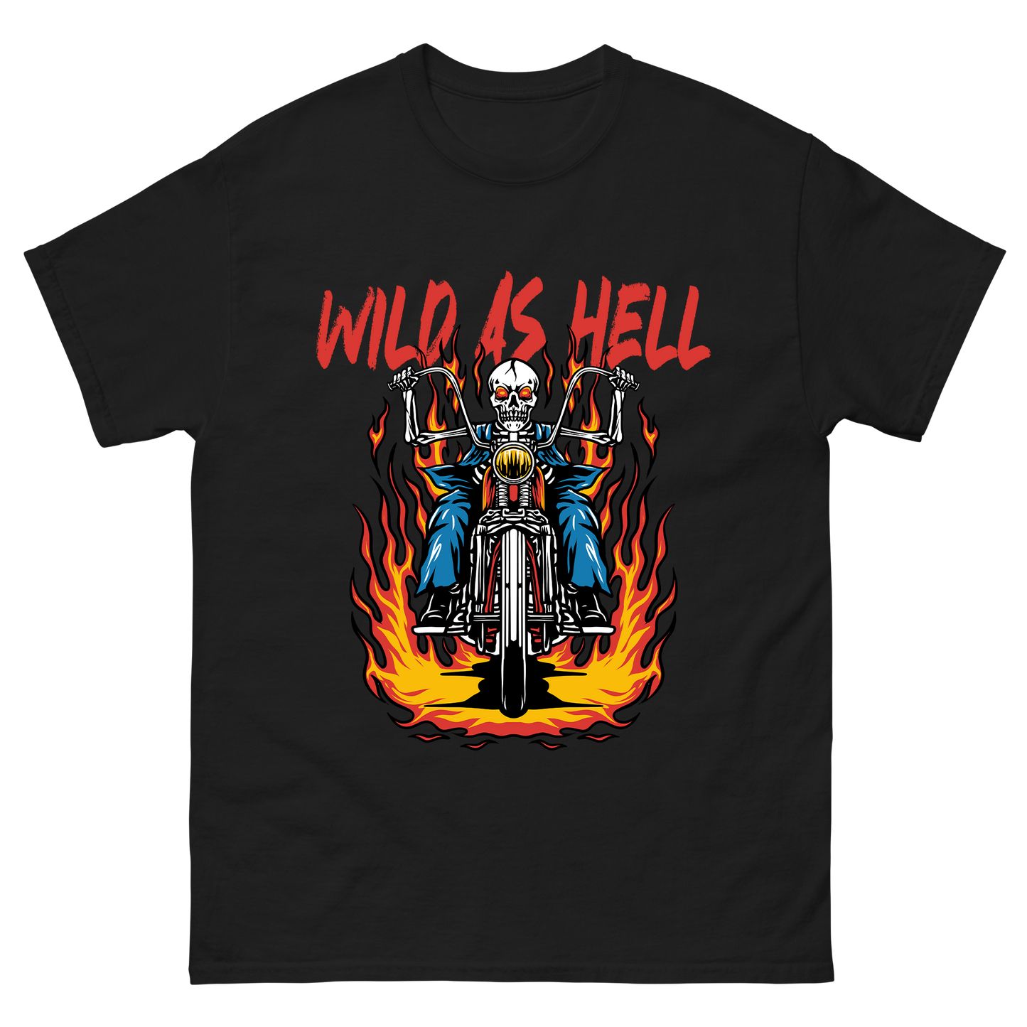 "Wild As Hell" Skeleton T-Shirt