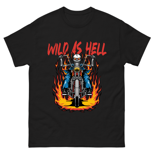 "Wild As Hell" Skeleton T-Shirt