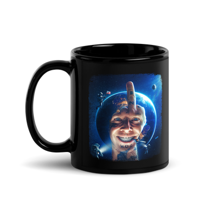 "Tom Middle Finger" Glossy Mug