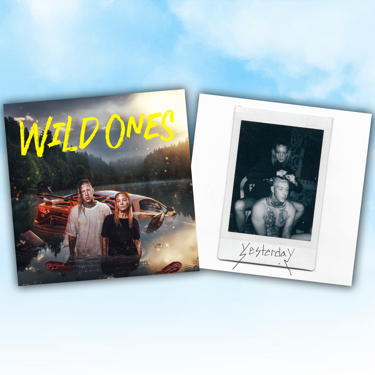 AUTOGRAPHED "Wild Ones" and "Yesterday" Album Combo