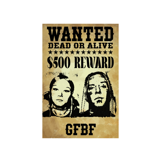 AUTOGRAPHED Wanted Posters