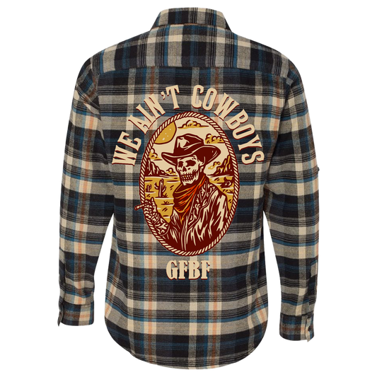 "We Ain't Cowboys" Flannel