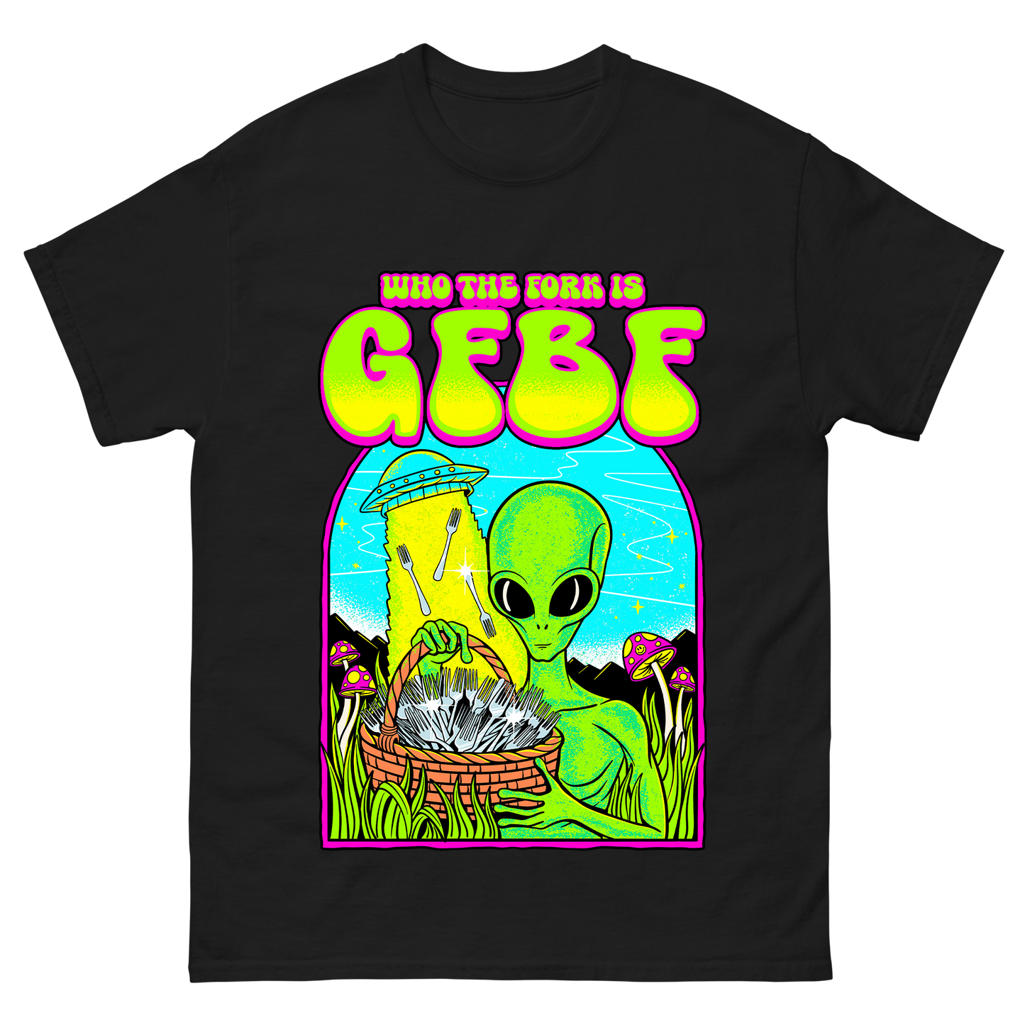 "Who The Fork Is GFBF?" T-Shirt