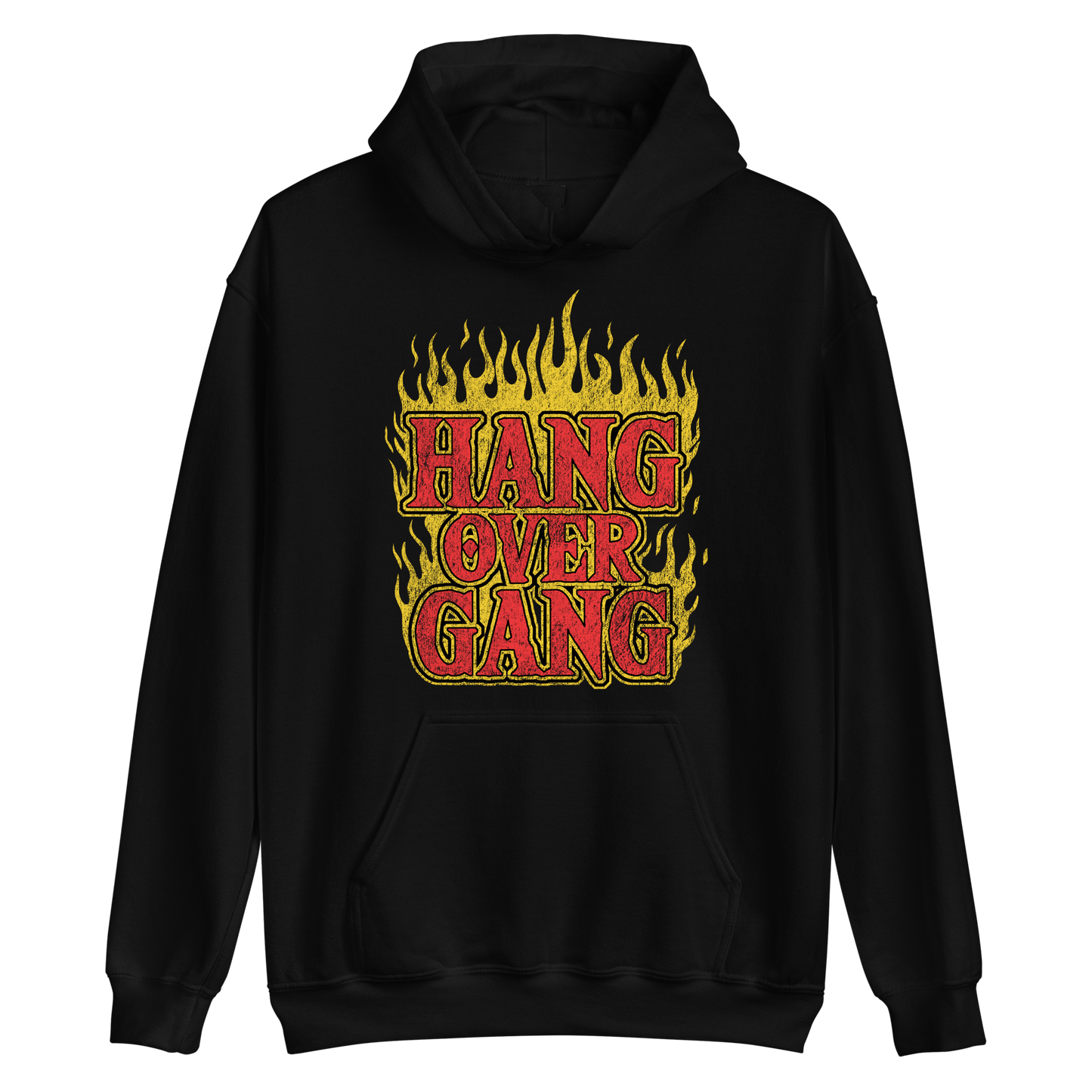 "Hang Over Gang Flames" Hoodie