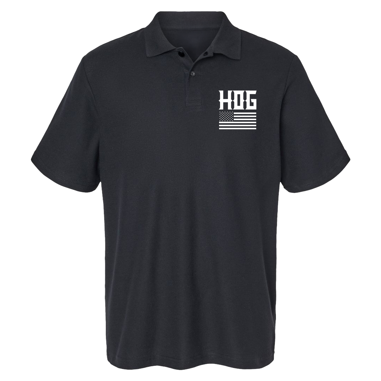 "HOG" Polo Shirt