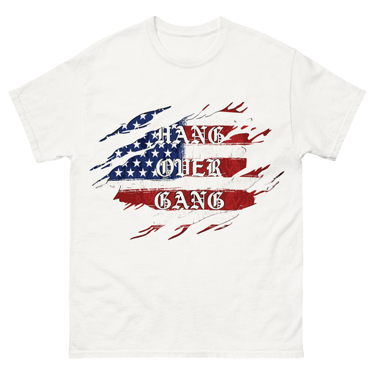 "Stars and Stripes" Ripped T-Shirt