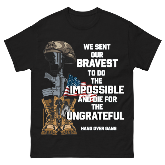 "We Sent Our Bravest" T-Shirt